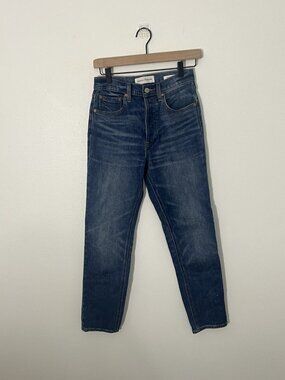 The Denim Forum The Yoko High Rise Slim Jeans Size 26